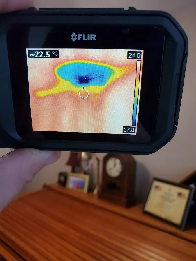 Thermal imaging inspection for water damage in Cheyenne